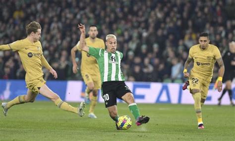 Alineaciones Y Posibles Onces Del Barcelona Betis Jornada 32 De