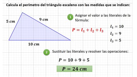 Per Metro Y Rea Del Tri Ngulo Escaleno Aula Mate