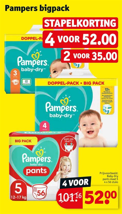 Pampers Bigpack Aanbieding Bij Kruidvat