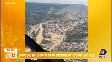 Enchente Em Rio Do Sul Desafios E A Es De Resgate Na Cidade Mais