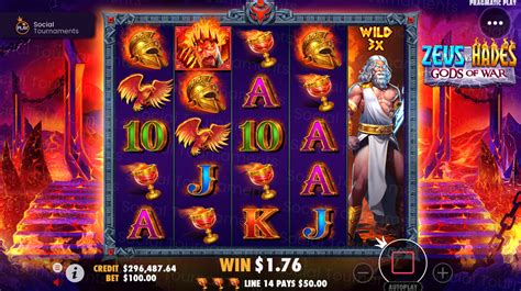 Play Zeus Vs Hades Gods Of War Slot From Pragmatic Play