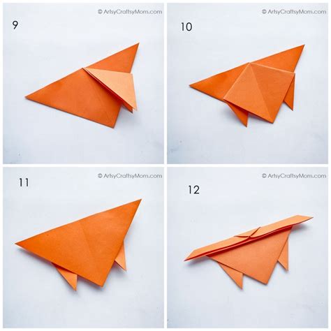 Cute And Easy Origami Crab Craft For Kids