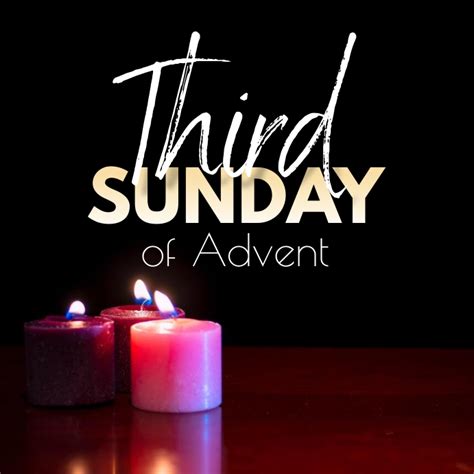 Copy Of Third Sunday Of Advent Postermywall