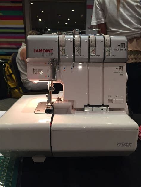 Overlock Janome 1210 Dx Semi Industrial Mod 2015 3 Años Gtia 5 285