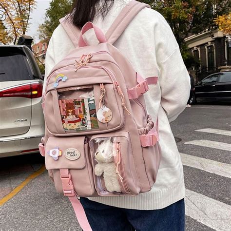 Cute Bag Mochila Casual Fofinha Kawaii Acessórios School