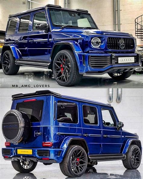 Mercedes Benz AMG Lovers On Instagram BRILLIANT BLUE G WAGON