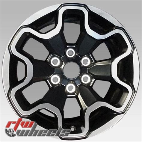 Ram Trx 1500 Oem Wheels 18 Machined Black Rims