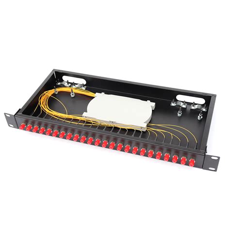 St Odf Port Rack Mounted Optical Fiber Distribution Patch Panel