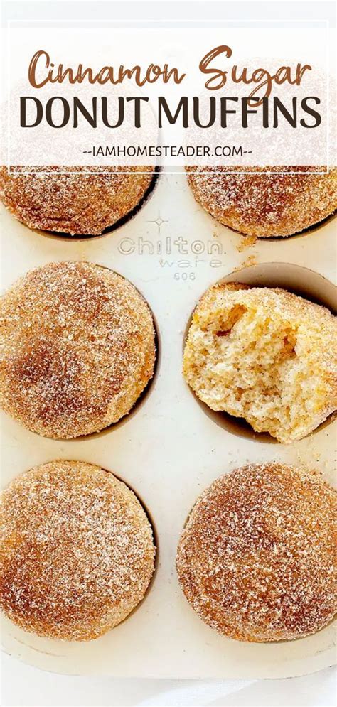 Cinnamon Sugar Donut Muffins Artofit