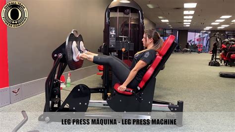 Leg Press MÁquina Leg Press Machine Youtube