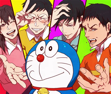 Doraemon Nobi Nobita Minamoto Shizuka Gouda Takeshi And Honekawa