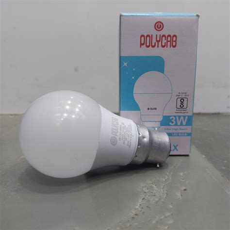 Aelius Lx Polycab Watt Led Bulb K Cool White At Rs Piece In