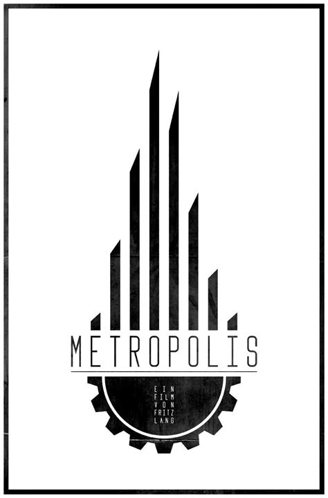 Metropolis Metropolis Poster Movie Posters Design Movie Posters