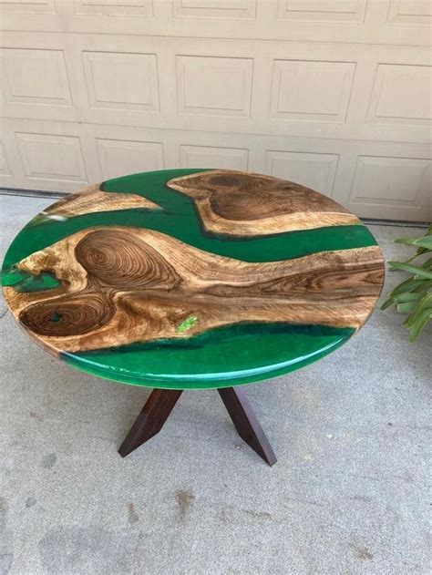 Fantastic Epoxy Resin Round Table Design Epoxy Resin Art