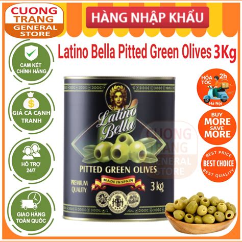 Trái Ô Liu xanh không hạt Latino Bella 3kg Shopee Việt Nam