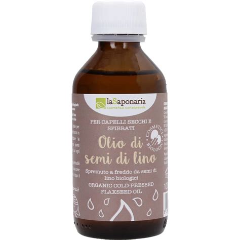 Ulei Organic De Seminte De In Pentru Par Uscat Si Fragil 100ml La