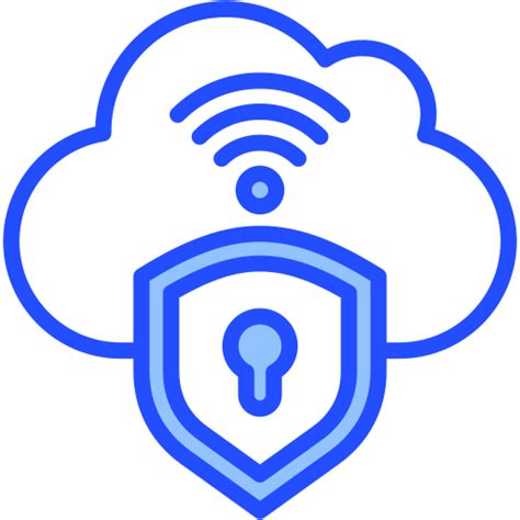 Cloud Security Generic Color Lineal Color Icon