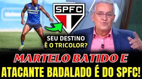 TÁ DECIDIDO ATACANTE BADALADO É FINALMENTE CONFIRMADO SPFC AGIU