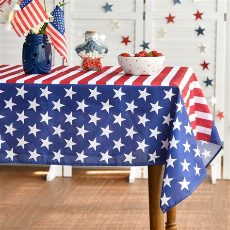 Artoid Mode 4th Of July Tablecloth 60 X 84 Inch Patriotic Independence