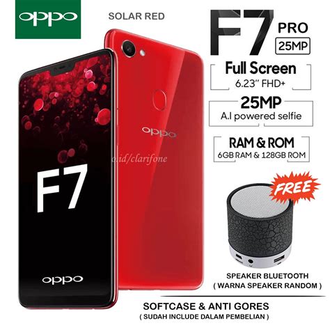 PROMO OPPO F7 PRO - RAM 6GB - ROM 128GB - GARANSI RESMI LARIS MANIS - Reviews Handphone Smartphone