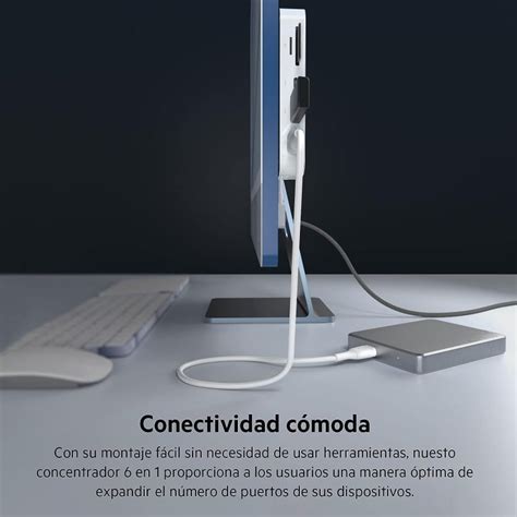 Belkin Connect Hub Usb C Multipuerto En Con Soporte De Montaje