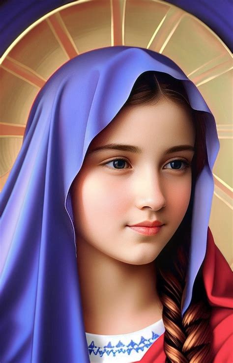 Ai Generado Virgen María Retrato Imagen gratis en Pixabay Pixabay