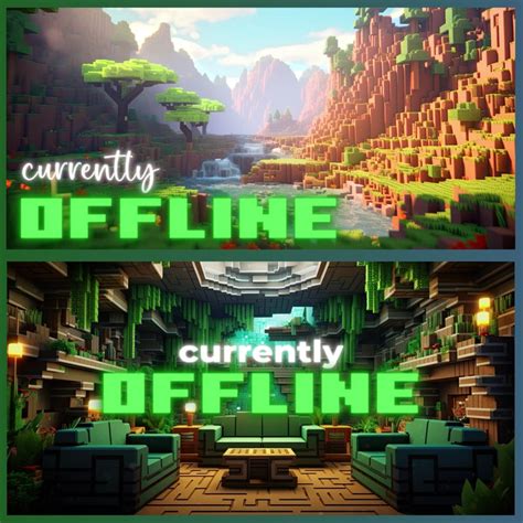 16x Twitch Animated Background Minecraft Twitch Screens Twitch Overlay Cozy Stream Overlay