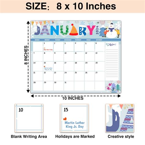 Snapklik Desk Calendar Wall Calendar Monthly Planner