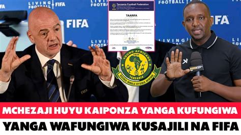 Tazama Yanga Wapigwa Rungu Na Fifa Wafungiwa Kusajili Mchezaji Huyu