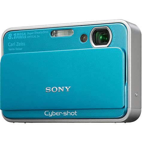 Sony Cyber Shot Dsc T Digital Camera Blue Dsct L B H Photo