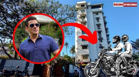 Breaking Firing Outside Salman Khans Residence In Mumbai Police