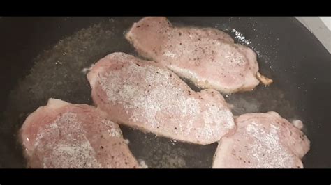 Schweine Minutensteaks Mit Frischen Champignons YouTube