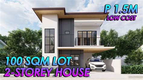 Best Low Cost Storey Pinoy House For Sqm Alg Designs