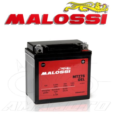 BATTERIA GEL MALOSSI MTZ7S YTZ7S BS YAMAHA XG TRICKER 250 2005 2005