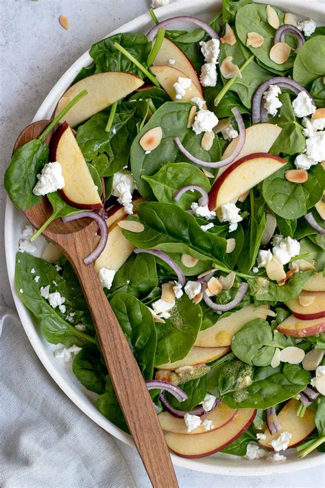 Spinach Salad With Red Wine Vinaigrette Recipe Cooking Made Healthy