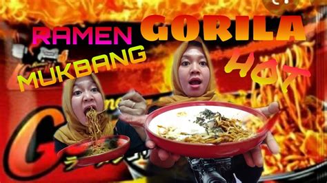 Mukbang Mie Ramen Gorilla Youtube