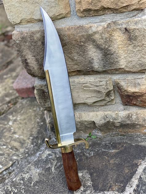 Premium Big Bowie Knife for Camping Hunting & Survival Rose - Etsy