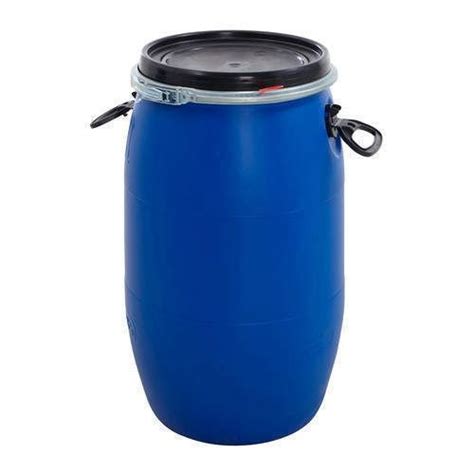 Blue Hdpe Litre Plastic Open Top Drums At Rs Piece In Indore