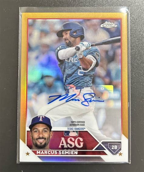 Yahoo オークション 2023 Topps Chrome Update MLB Marcus Semien Ra