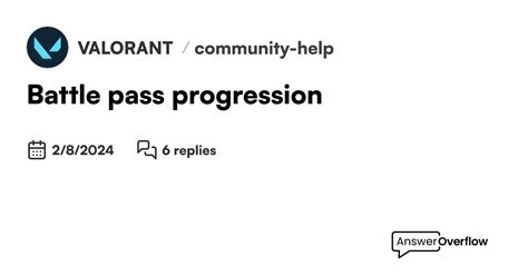 Battle Pass Progression Valorant