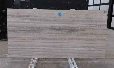 Silver Travertine Slab