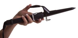 Hand curling hair stock image. Image of holds, clips - 10280881