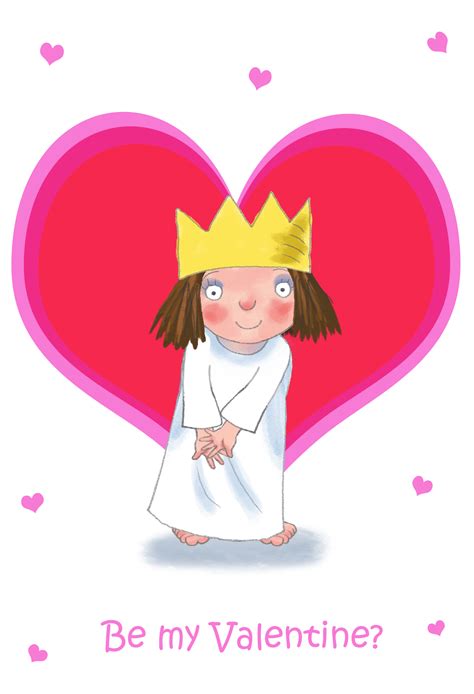 Happy Valentines Day Card Little Princess Kingdom