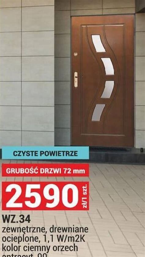 Wszystkie Promocje Na Drzwi Zewn Trzne Orzech Wyszukuj I Przegl Daj