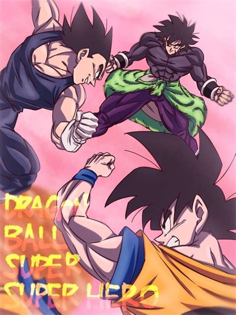 Vegeta Y Goku Vs Broly Personajes De Dragon Ball Dragones Dragon Ball