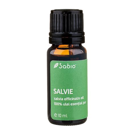 Ulei Esential Pur Sabio SALVIE Salvia Officinalis 10 Ml EMAG Ro