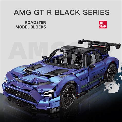 AMG GT R Black Series With Motor JIESTAR 92025 Official Store DECOOL