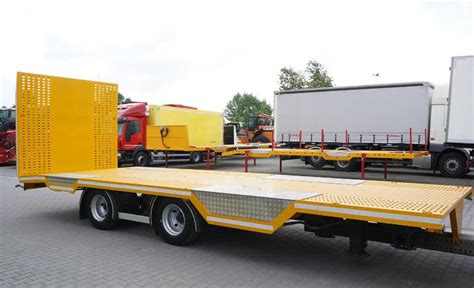 Leasing Przyczepa Niskopodwoziowa Wecon Trailer With A New Tow Truck