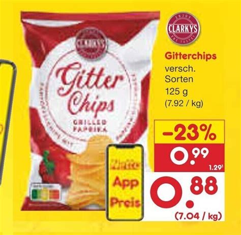 Clarkys Gitterchips 125g Angebot Bei Netto Marken Discount