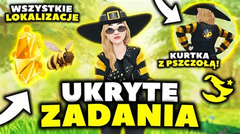 NOWE UKRYTE PSZCZELE ZADANIA wszystkie lokalizacje pszczół i